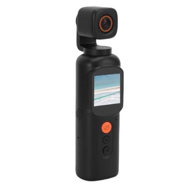 Imagem de Fockety Câmera de Ação 2K, Câmera Esportiva 1080P Com Controle de Aplicativo WiFi, Sistemas de Bateria Dupla, Design Leve para Ciclismo, Passeios Motocicleta, Atividades Ao Ar Livre