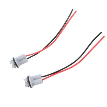 Imagem de Estink Soquete de Luz Pigtail T15 Suporte para Lâmpada ABS Isolamento Resistente a Alta Temperatura Instalação DIY para Carros Caminhões Reboates Barcos Caravanas