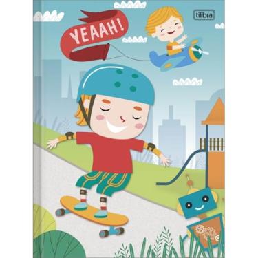 Imagem de Caderno Brochurao Capa Dura Sapeca 48Fls Masculino Pct Com 10 109257