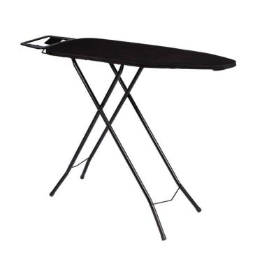 Imagem de Mesa De Passar Roupa Preta com Regulagem de Altura Mor