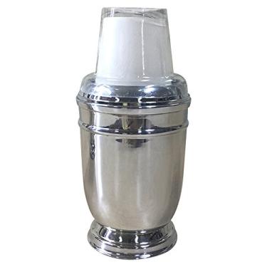 Imagem de nu steel Nusteel Timeless Dixie Moderno, Elegante, Metal, Compacto, Dispensador de Papel Descartáveis de Armazenamento para Enxaguar para Bancadas de Banheiro Cabem Copos de Papel de 85 g apenas, Acabamento Cromado