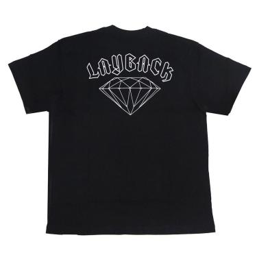 Imagem de Camiseta Diamond X Layback Tee - Preto-Masculino