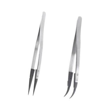 Imagem de Pinças De Plástico Antiestáticas Em Aço Inoxidável Para Instalação De 