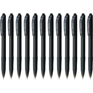 Imagem de Caneta Esferografica Feel It 0, 7mm Preta - Caixa com 12 Unidade(s), P