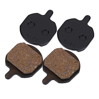 Imagem de YOUTHINK Almofadas de Fricção de Resina Metálica 4 Pares de Pastilhas de Freio a Disco para Mountain Bike, Almofadas de Fricção de Resina Metálica de 0,98 X 0,78 Polegadas Acessórios Silenciosos