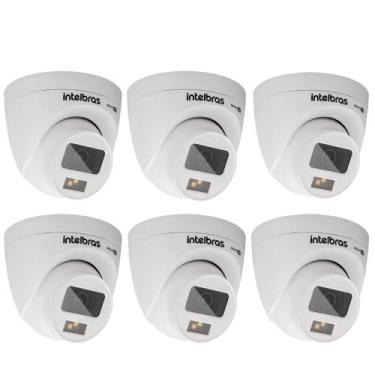 Imagem de Kit 6 Câmeras Intelbras Multi Hd 20m Vhd 1120 D Full Color