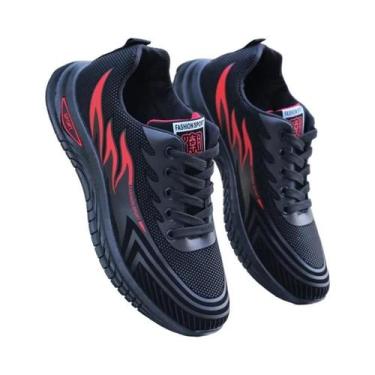 Imagem de Tênis Esportivos Masculinos Respiráveis Casuais Antiderrapantes Resist