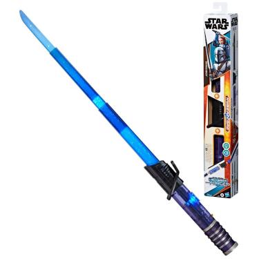 Imagem de Sabre de luz de brinquedo STAR WARS Forge Kyber Core Darksaber Kids 4+