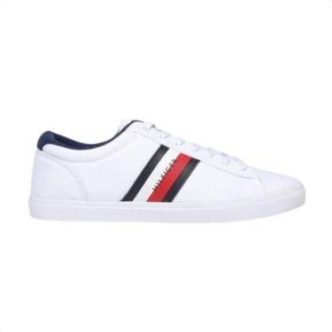 Imagem de Sapatênis Masculino Clássico Tommy Hillfiger Branco-Masculino