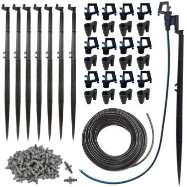 Imagem de Microaspersor Bailarina C/ Estaca 60cm - Kit 50 Und Completo Pronto pa