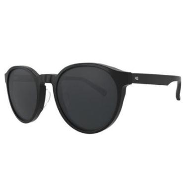 Imagem de Óculos de Sol HB Kirra Matte Black Gray - 56 Preto-Unissex