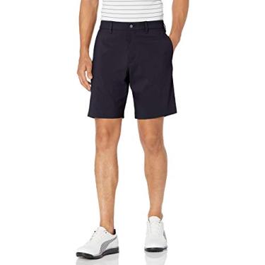 Imagem de Callaway Bermuda Masculina Desempenho Frente Lisa com Cintura Flexível Ativa, Night Sky, 32W x 9 inch Inseam