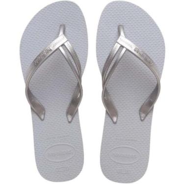 Imagem de SANDALIA HAVAIANAS ELEGANCE FC CINZA GELO 39/40