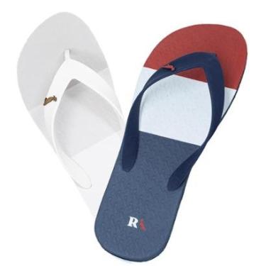 Imagem de Kit 2 Chinelo Reserva Go Trancoso Casual Borracha Confortável 750040396 Cor:;Tamanho:41-42-Masculino