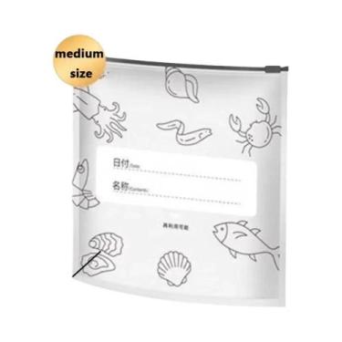 Imagem de Sacos De Alumínio Com Fecho Zip À Prova De Vazamentos De Grande Capaci