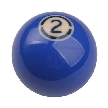 Imagem de TSudoku Maçaneta de engrenagem de bola de sinuca azul 2 manípulos de mudança de marchas alavanca de câmbio se encaixa na maioria dos veículos manuais automáticos de carro, TA16, azul 2