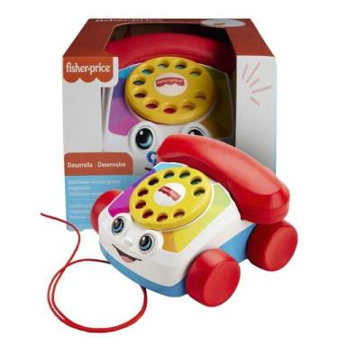 Imagem de Brinquedo Fisher-Price Novo Telefone Feliz para Bebês