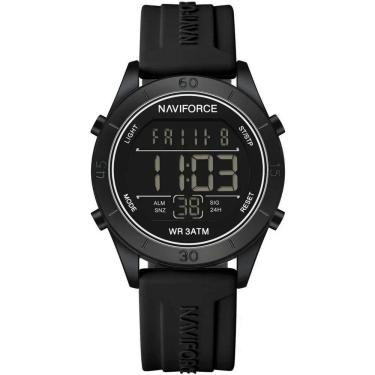 Imagem de Relógio Feminino Esportivo Tela Lcd Digital Pulseira Silicone Impermeavel 3atm Preto