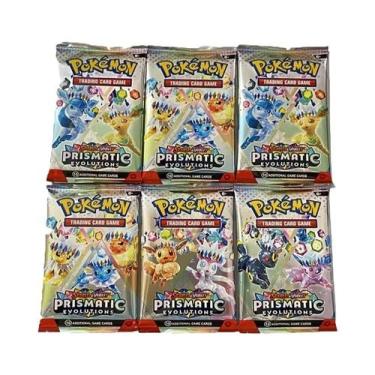 Imagem de Cartas De Batalha Pokémon Scarlet E Violet Mega Evolução Prismatic Boo