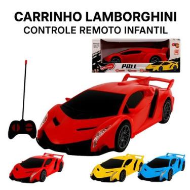 Imagem de Carrinho de Controle Remoto Esportivo Luz Farol 7 Funções Brinquedo Se