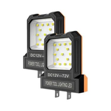 Imagem de Lanterna De Trabalho LED 14W Para Baterias Li-ion 20V-21V Makita, Milw