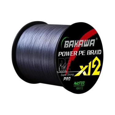 Imagem de Linha De Pesca Trançada De 12 Fios 500M Multifilamento PE Resistente À