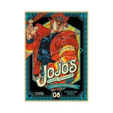 Imagem de Pôsteres Vintage JoJo 2025 Anime JoJo's Bizarre Adventure Arte De Pare