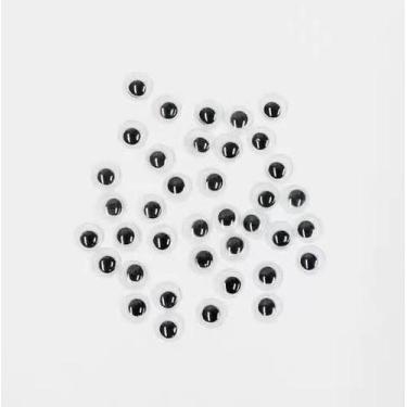 Imagem de Olhos Móveis 100un Para Amigurumi Artesanatos - Mix&Variedades, 3mm