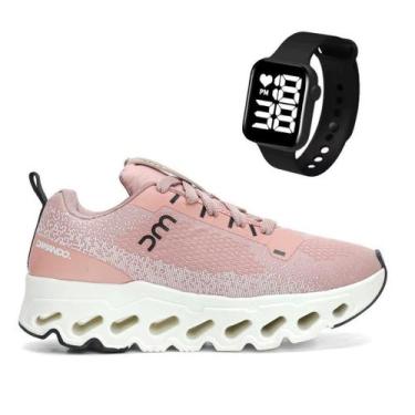 Imagem de Tênis Esportivo Feminino SprintMax Academia Corrida Caminhada Leve Con