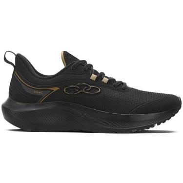 Imagem de Tênis Olympikus Cosmo Masculino, 39, Preto, Preto