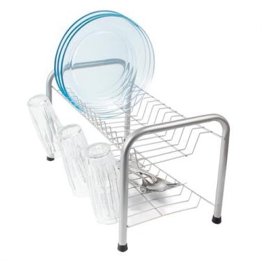 Imagem de Escorredor Louça Berço Secador 2 andares Beliche 13 Pratos - Instare, 