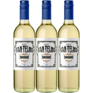 Imagem de Vinho Branco San Telmo Chardonnay 750ml (3 und)