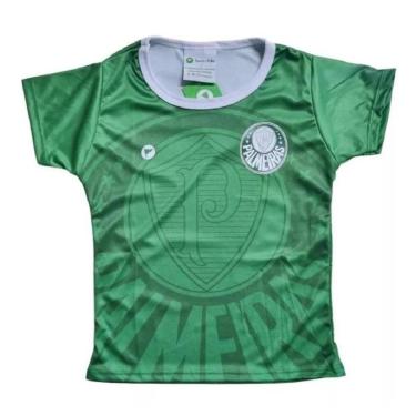 Imagem de Camiseta Torcida Baby Baby Look Palmeiras 251SB Infantil-Unissex