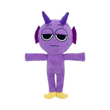 Imagem de Brinquedos De Pelúcia Para Crianças, Boneca Sprunki, Almofada De Jogo,