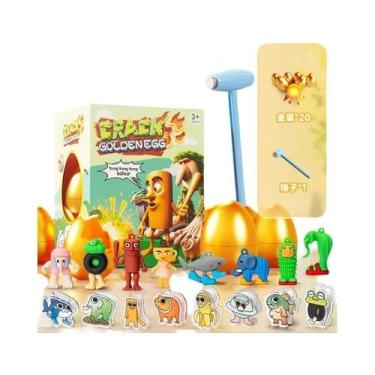 Imagem de Brinquedo De Quebra De Ovos De Páscoa Para Crianças, 20 Peças, Ovos Do