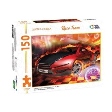 Imagem de Quebra Cabeça 150 peças Race Team Pais e Filhos - 2859-1 - Pais & Filh