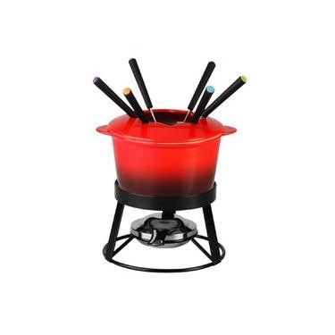 Imagem de Fondue Aretha Vermelho 11 Peças - Hauskraft