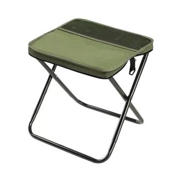 Imagem de Cadeira De Mochila Dobrável Leve E Portátil Para Viagem Com Bolsa De T