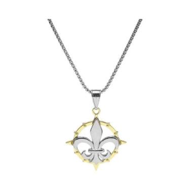 Imagem de Colar Masculino Hip-Hop Punk Com Pingente Warhammer 40K, Corrente De S