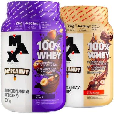 Imagem de Dr Peanut Whey Max Whey Protein Concentrado Avela Buenissimo