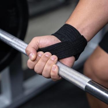 Imagem de Tala Straps 100% Algodão. P/musculação 1 Par