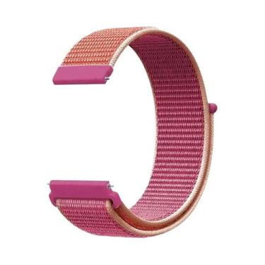 Imagem de Pulseira De Nylon De 20mm 22mm Para Amazfit GTS4 2 3 3pro 2e GTS2 Mini