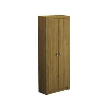 Imagem de Armário Alto para Escritório 2 Portas 60cm ME4105 Tecnomóbili, Amêndoa