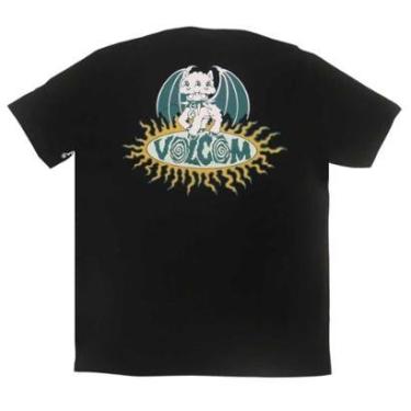 Imagem de Camiseta Volcom Sunster - Preto-Masculino