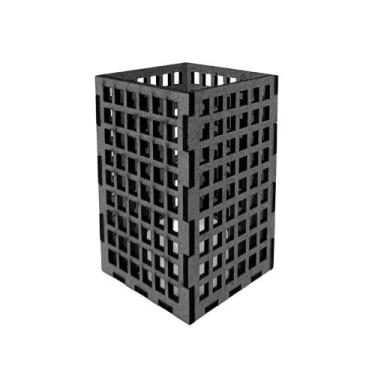 Imagem de Castiçal Tabuleiro Com Vela Eletrônica - Preto - LENOBRE