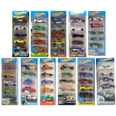Imagem de Hot Wheels - Pacote 5 carros SORTIDOS - Mattel
