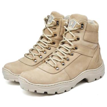 Imagem de Bota Coturno Couro Masculina Adventure Cano Baixo Lagune Cmr Shoes-Masculino