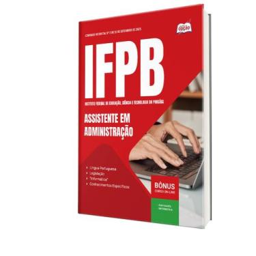 Imagem de Apostila IFPB - Assistente em Administração - Apostilas Opção