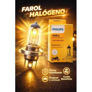 Imagem de Lampada farol h4 35/35 philips