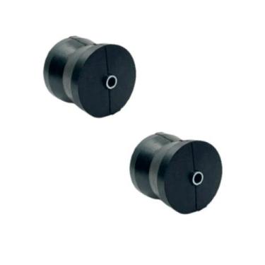 Imagem de 2 Rolete Berço Borracha Lancha Barco Jet-ski Reboque Carreta - Garden 